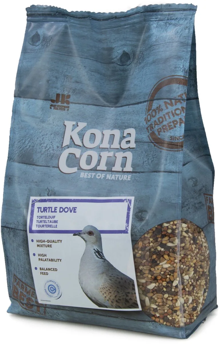 Vogelvoer 1,8 kg | Konacorn Tortelduif de Konacorn – photo produit
