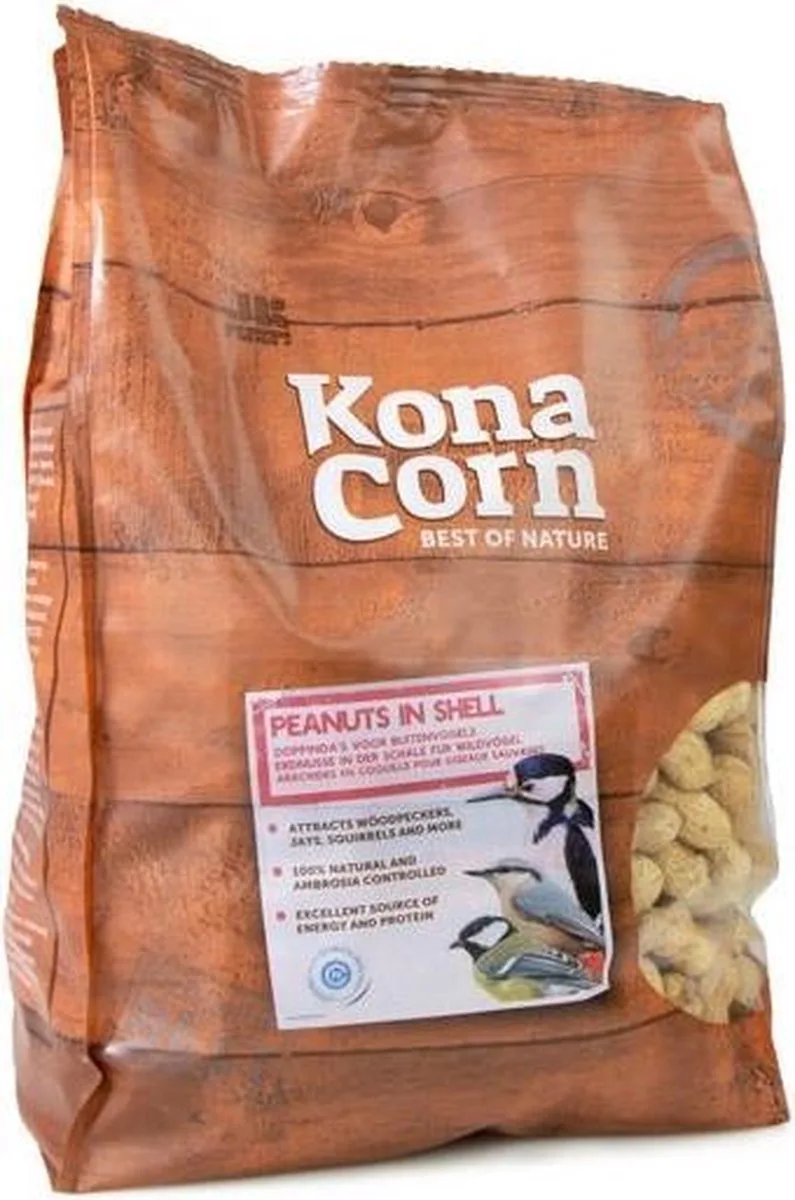 Vogelvoer 800 gr | Konacorn Doppinda's - Pelpinda's by Konacorn – product photo