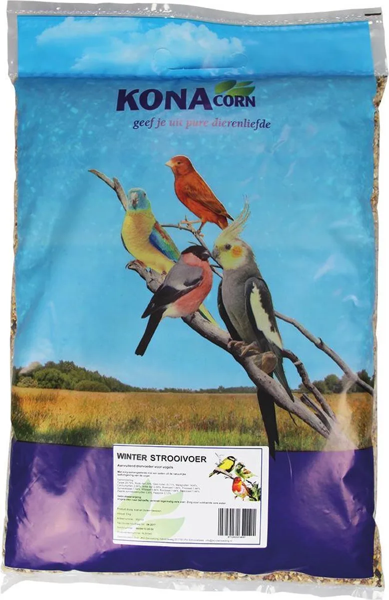 Winter Strooivoer Tuinvogels - 2 x 5 KG by Konacorn – product photo
