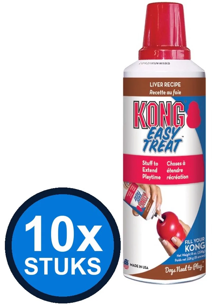10x Kong - Easy treat liver 1st von KONG – Produktfoto