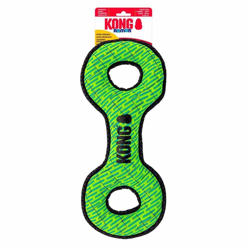 Armor Double Tug Hondenspeeltje Geassorteerd de KONG – photo produit 1 sur 5