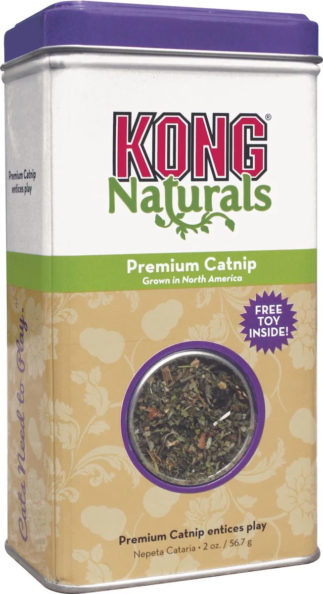 Cat Naturals Premium Catnip - Kattenkruid - Kattenspeelgoed - 57 gr de KONG en Vert – photo produit