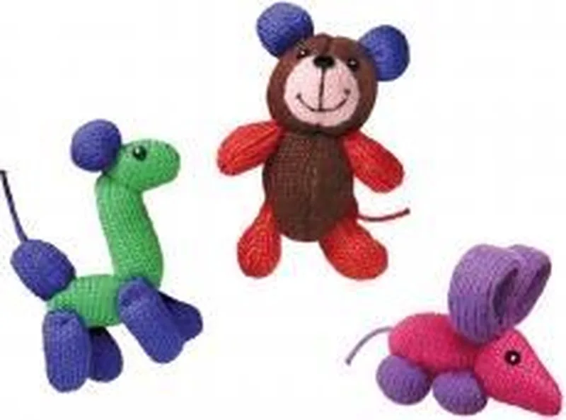 Cat Softies Balloon Buddies - Kauwspeelgoed - 89 mm x 77 mm x 6 mm by KONG in Multicolour – product photo