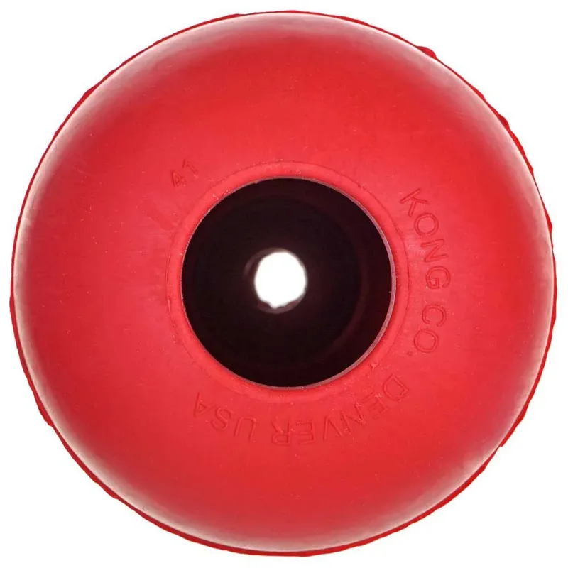 Classic - Snackbal Honden Speelgoed - Rubber - 15.2cm - Rood - Maat XXL by KONG in Rood XXL – product photo 3 of 4