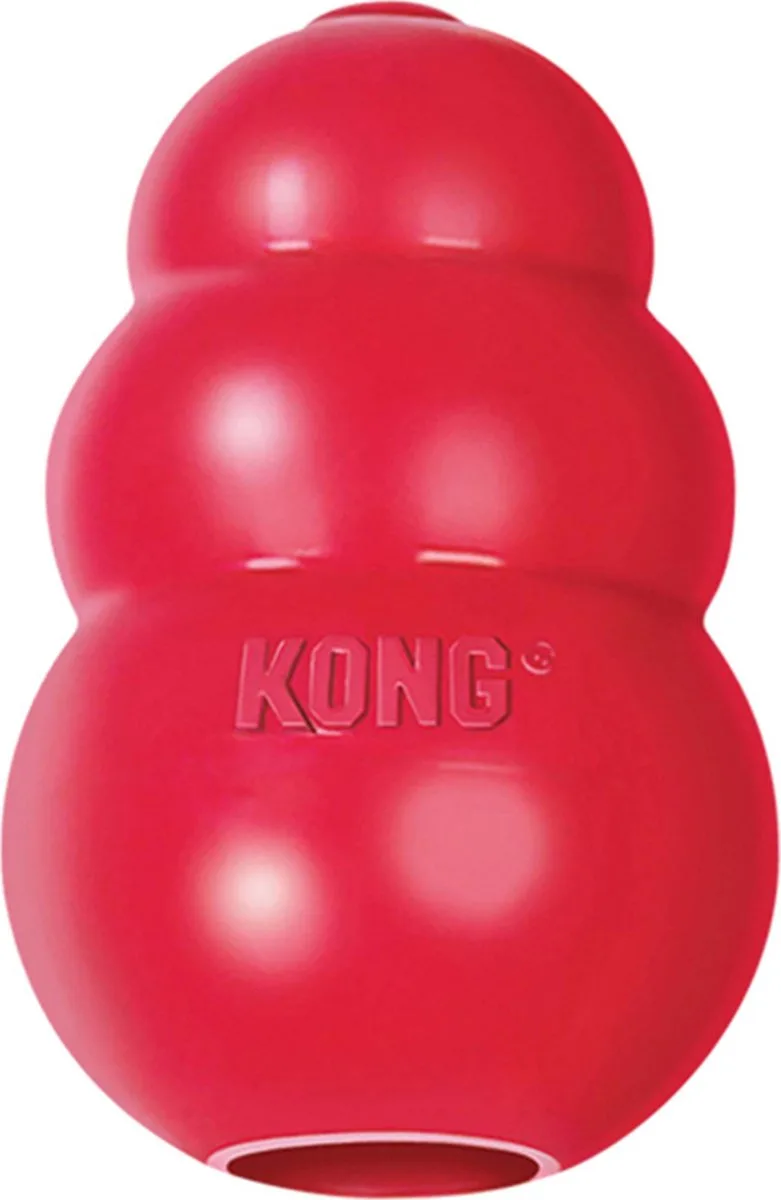 Classic - Snackbal Honden Speelgoed - Rubber - 15.2cm - Rood - Maat XXL by KONG in Rood XXL – product photo 1 of 4