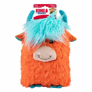 Comfort Jumbo Highland Cow Hondenspeeltje Geassorteerd de KONG – photo produit 1 sur 5