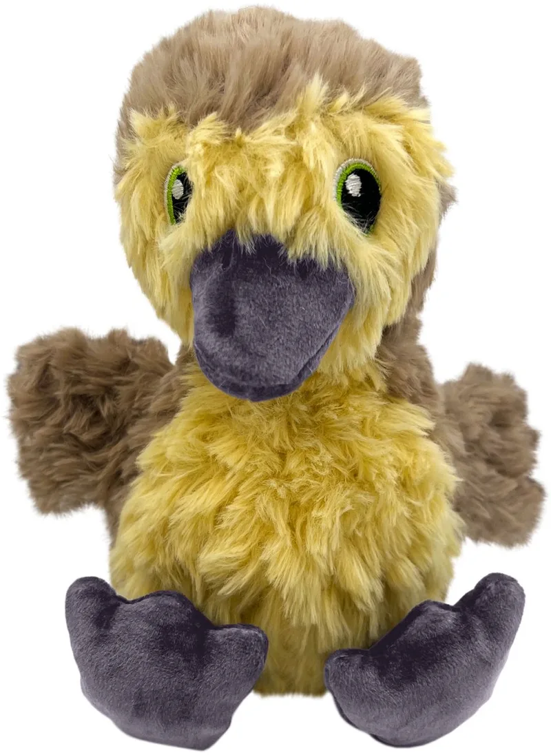 Comfort Tykes Gosling - Hondenspeelgoed - Small von KONG in Gelb, Braun – Produktfoto