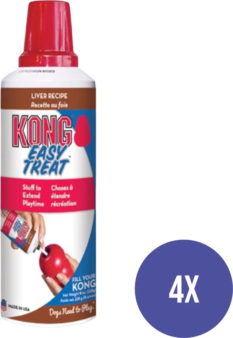 Easy Treat Lever | Smeerbare Hondensnack Vulling in Spuitbus by KONG – product photo