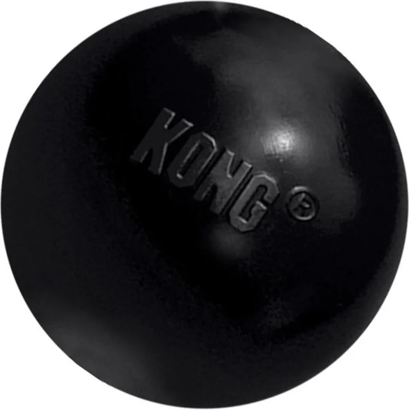 Extreme Bal - Hondenspeelgoed - S by KONG in Black – product photo