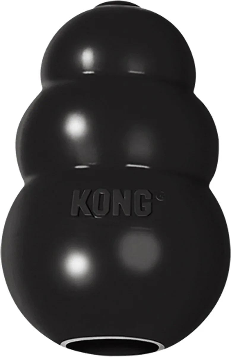 Jouet Extreme Chew L de KONG en Zwart L – photo produit