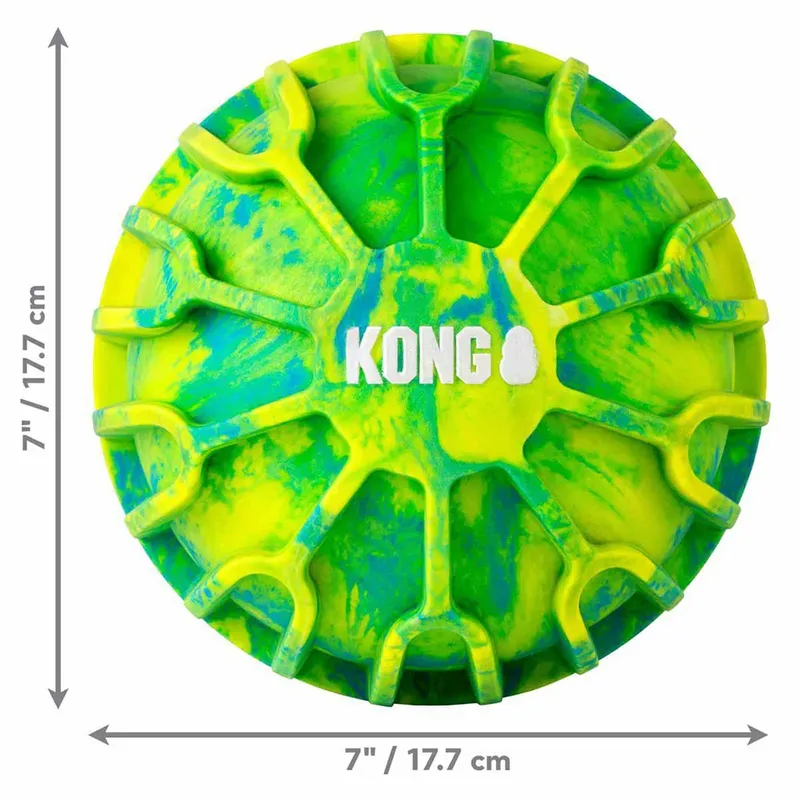 Flexball Sport Bal - Hondenspeelgoed - Geel Xl von KONG in Grün – Produktfoto 4 von 4