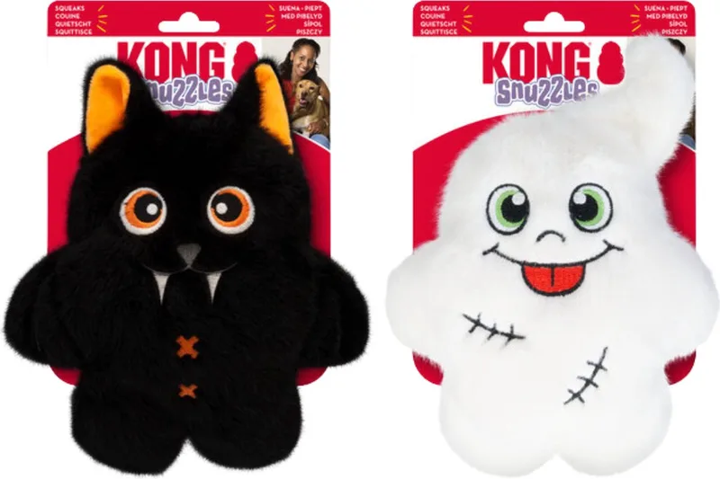 Halloween - Honden - Speelgoed/ Knuffel - Spook of Vampier de KONG en Blanc – photo produit