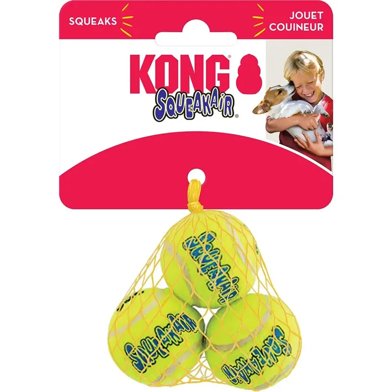 Jouet Pour Chien Balles De Tennis Couineur 3 Unités by KONG – product photo