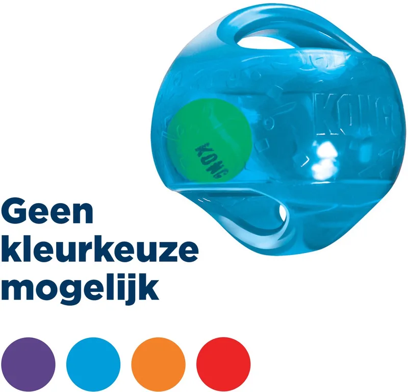 Jumbler Ball - hondenspeelgoed - L/XL - Ø18 cm by KONG in Assorti – product photo