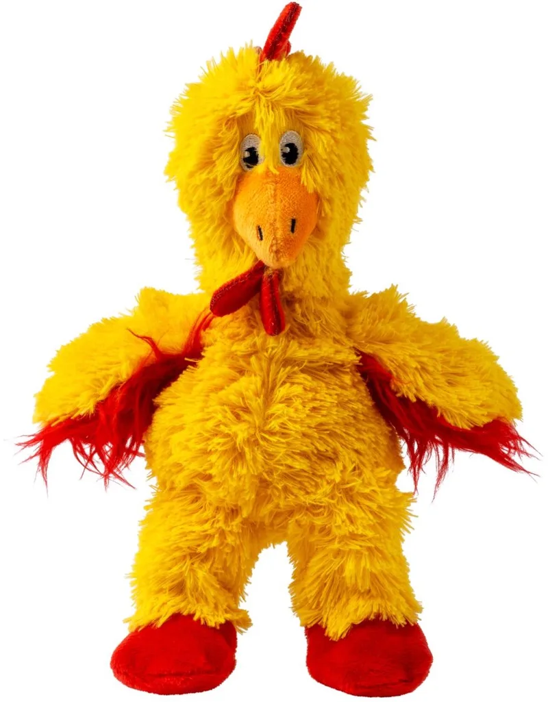 Knots Chicken - Hondenspeelgoed - Geel S fra KONG – produktbillede