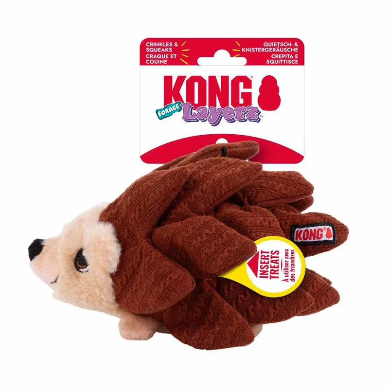 Layerz Forage Hedgehog Hondenspeeltje de KONG – photo produit