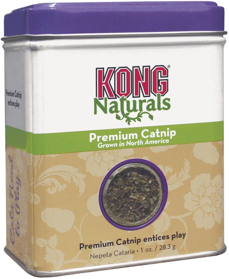 Naturals Catnip – Kattenkruid – Navulling – Kattenspeelgoed – 28.3g fra KONG – produktbillede