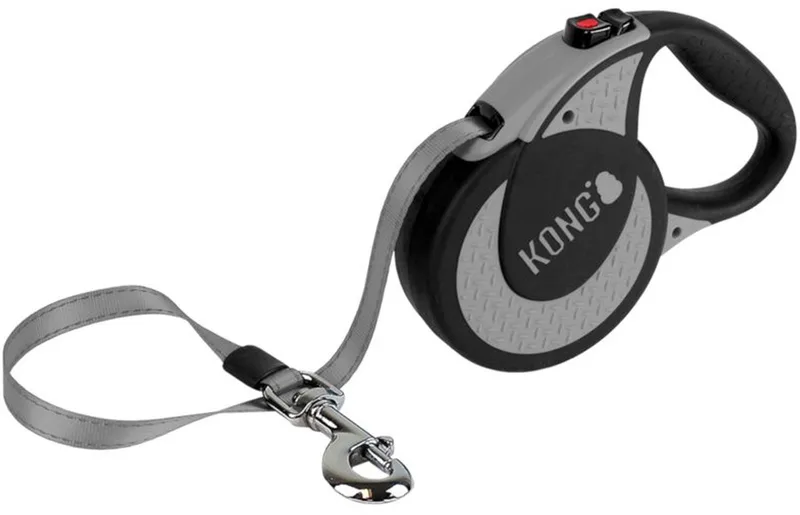 Retractable Leash Ultimate von KONG in Grau – Produktfoto