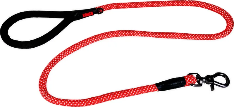 Rope Leash One Size Red by KONG in Red – product photo