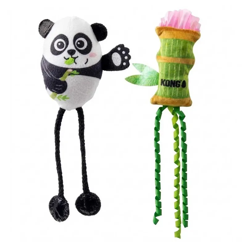 Scrattles Panda Hondenspeeltje by KONG – product photo