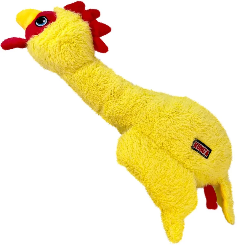 Scruffs Chicken - Hondenspeelgoed - Medium/Large by KONG in Red – product photo