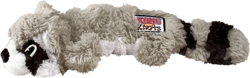 Scrunch Knots Wasbeer S - Kauwspeelgoed by KONG in Multicolour – product photo