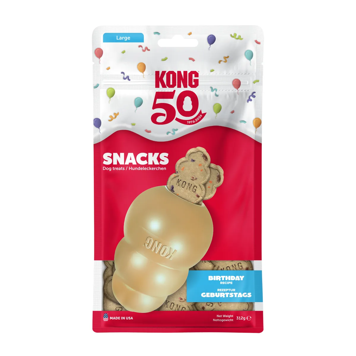 Snacks Birthday L Hond de KONG – photo produit