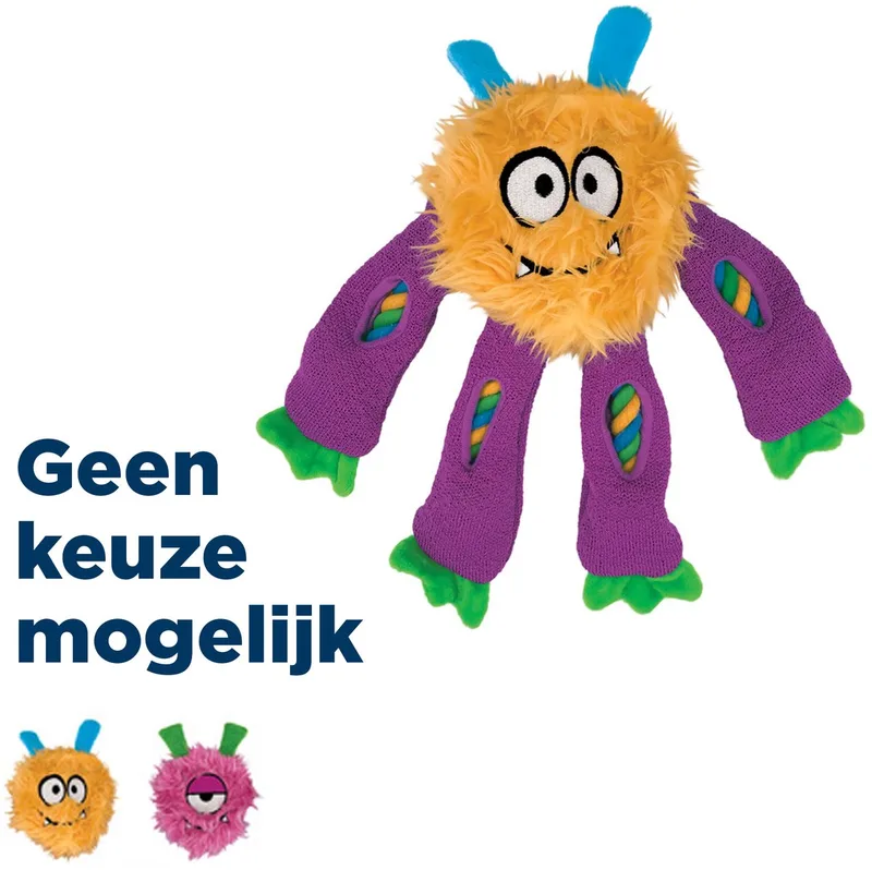 Sneakerz Knots - Hondenspeelgoed - 35.5 cm Medium de KONG en Bleu – photo produit