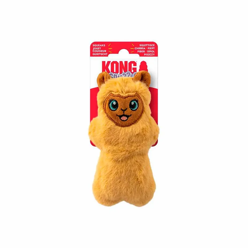 Snuzzles Mini Llama Hondenspeeltje de KONG – photo produit 1 sur 5