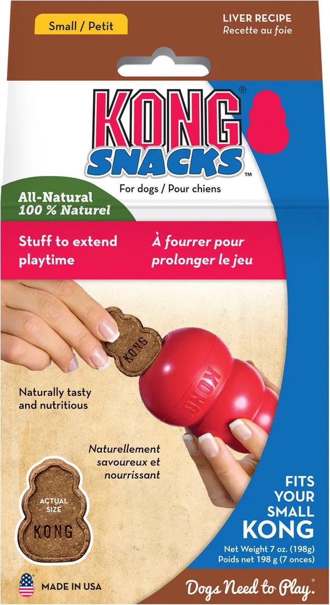 Stuff 'n Mini Hondensnack - Lever by KONG – product photo
