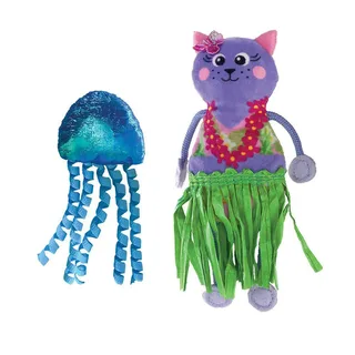 Tropics Hula Katten Speelgoed 2 Eenheden by KONG – product photo 1 of 2