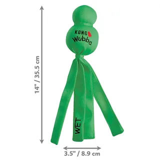Water Wubba Hondenspeeltje - 241x131x81 mm - Oranje by KONG in Multicolour – product photo 3 of 4
