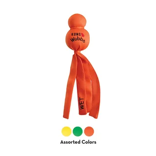 Water Wubba Hondenspeeltje - 241x131x81 mm - Oranje by KONG in Multicolour – product photo 2 of 4