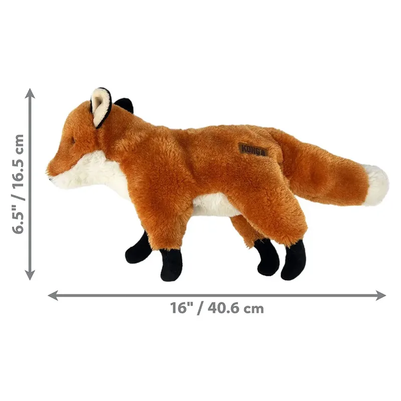 Wild Fox - Hondenspeelgoed - M by KONG in Brown – product photo 3 of 4