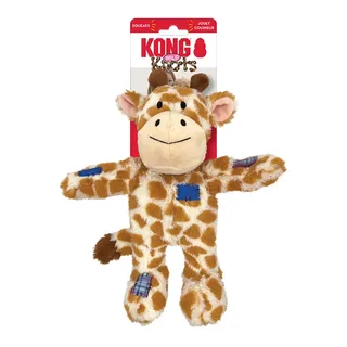 Wild Knots Giraffe | Sterk Pluche Hondenspeelgoed - Geel von KONG in Giraf – Produktfoto 3 von 3
