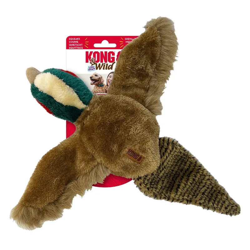 Wild Pheastant - Hondenspeelgoed - M by KONG in Brown – product photo 3 of 3