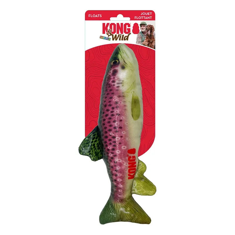 Wild Shieldz Trout Speelgoed by KONG – product photo