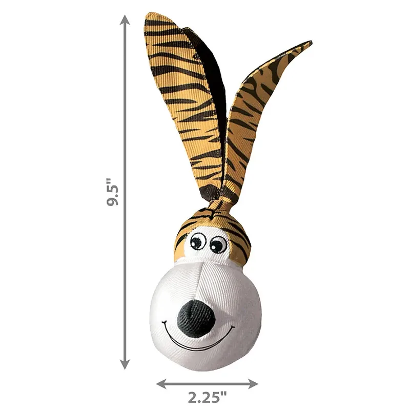 Wubba Floppy Ears - Hondenspeelgoed - 22.4 cm - Willekeurige Variant - 1 Stuk de KONG en Bleu – photo produit 3 sur 4