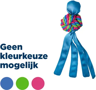 Wubba Weaves - Hondenspeelgoed - L - 41 cm - Assorti by KONG in Blue – product photo 1 of 5