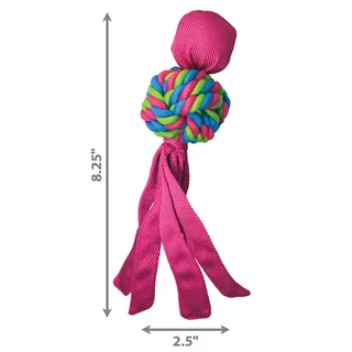 Wubba Weaves - Hondenspeelgoed - L - 41 cm - Assorti by KONG in Blue – product photo 3 of 5