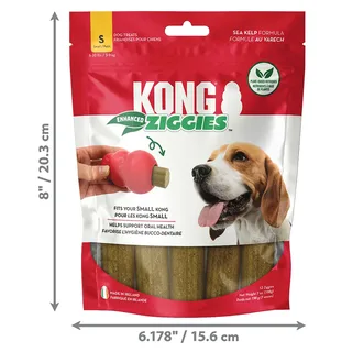 Ziggies - Hondensnacks - Natural 198 g 12 stuks S de KONG – photo produit 5 sur 6