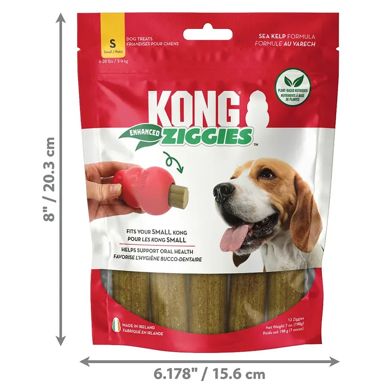 Ziggies - Hondensnacks - Natural 198 g 12 stuks S de KONG – photo produit 5 sur 6