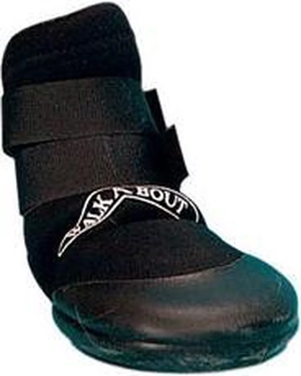 Hondenschoen WalkaBoots - S van Kruuse in Zwart – productfoto