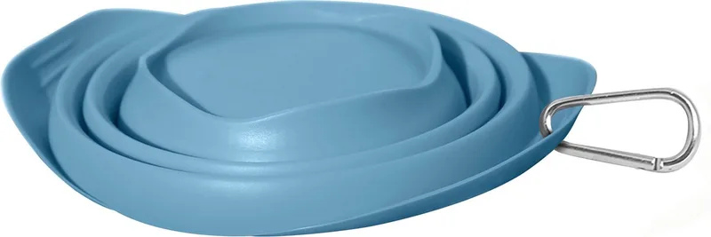 Collaps A-Bowl - Opvouwbare Reisvoerbak - Hondenvoerbak by Kurgo in Blue – product photo