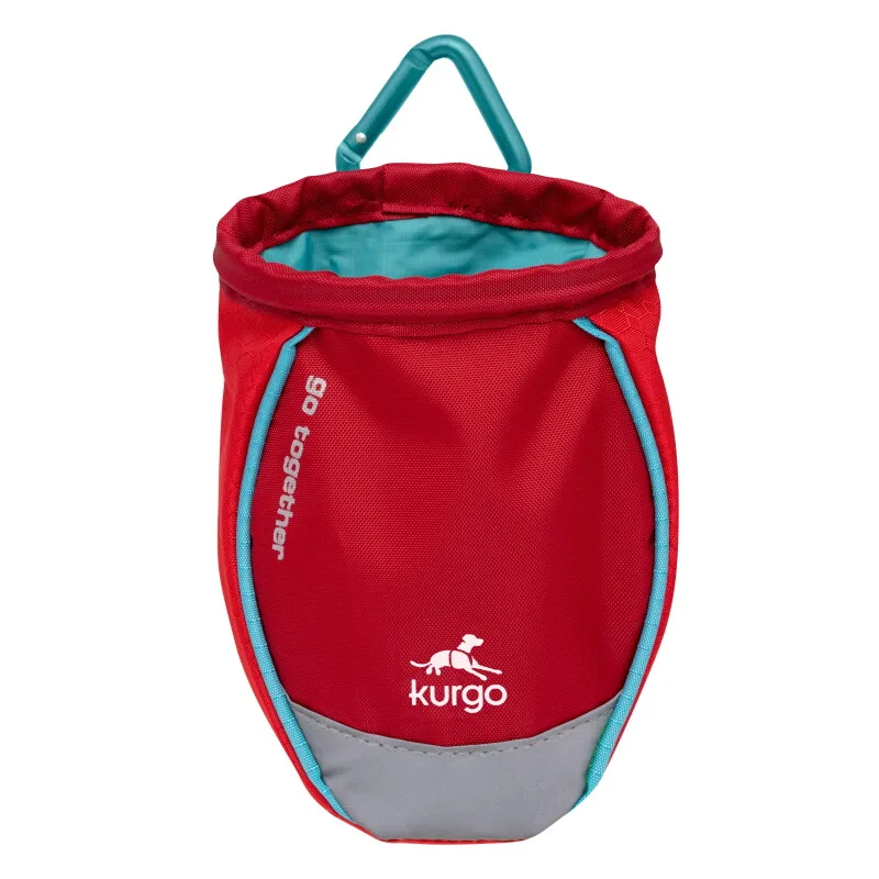 Go Stuff It Leckerlibeutel für Hunde van Kurgo in Rood, Regular – productfoto