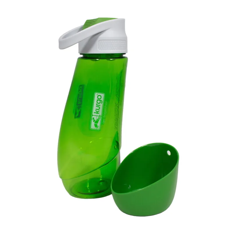 Gourd Wasserflasche und -napf für Hunde grün by Kurgo in Regular – product photo