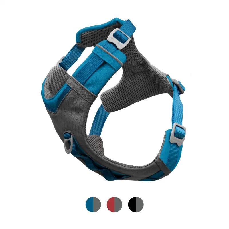 Journey Air Hundegeschirr blau/ grau S van Kurgo in Blauw, Grijs, Regular – productfoto