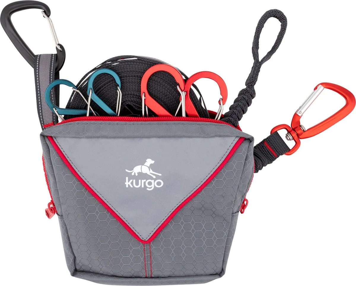 Ridgeline Tie-Out - 9 meter bungeekoord met aluminium karabijnhaken från Kurgo – produktbild