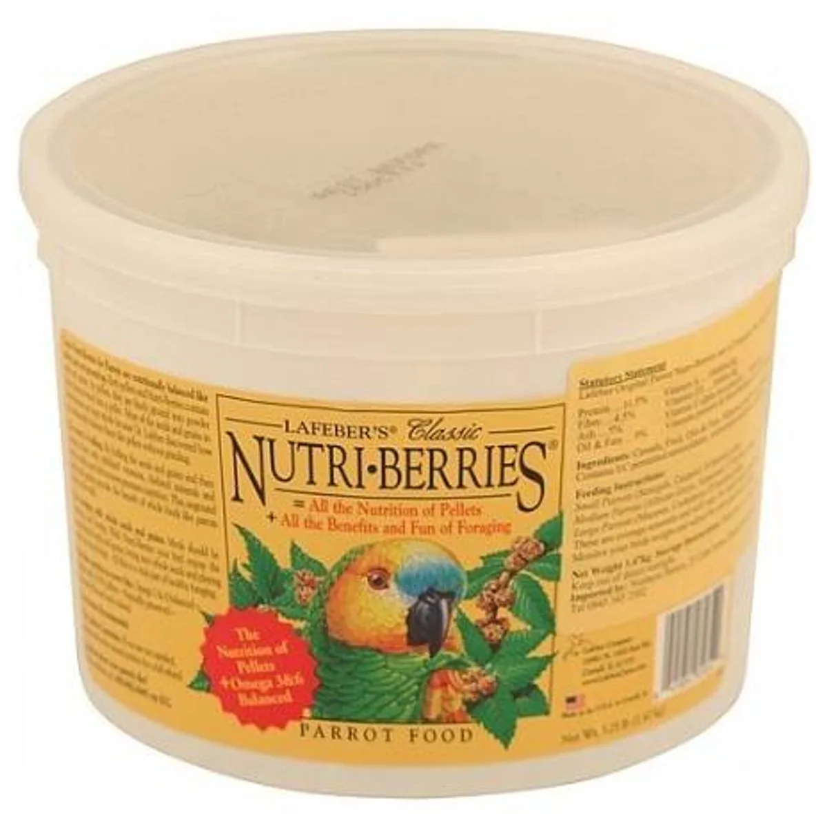Lafeber's Classic Nutri-Berries Papegaai 1,47 Kg från Lafeber – produktbild
