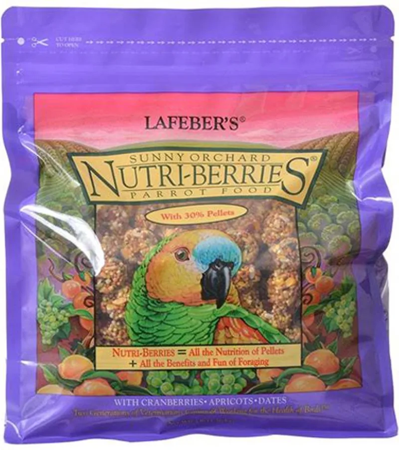 Sunny Orchard - Nutri-Berries Parrot 1,36 kg papegaaienvoer by Lafeber – product photo